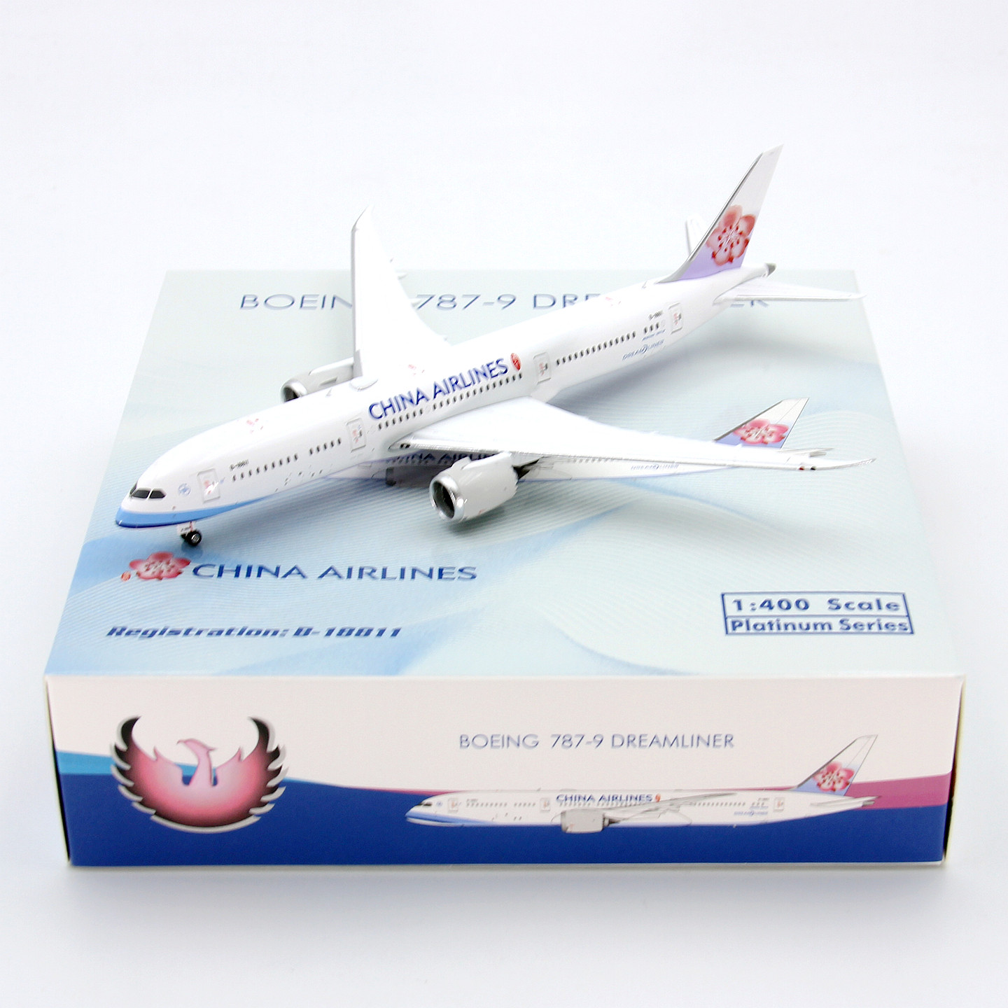 PH飞机模型12050中华航空B-18811