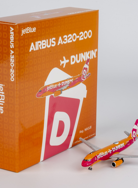 NG 15061 美国捷蓝航空 空客A320-200 N643JB 合金飞机模型1/400