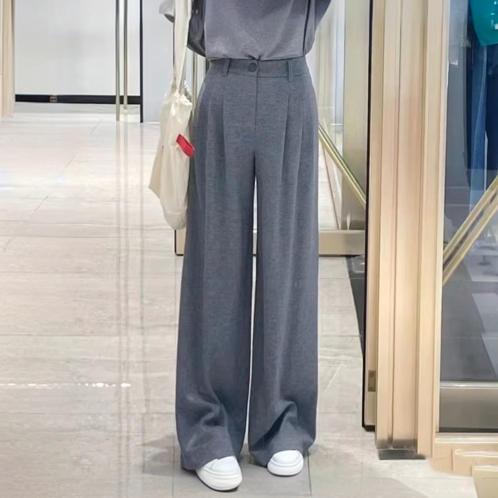 【商场同款】阿玛施休闲直筒裤女
