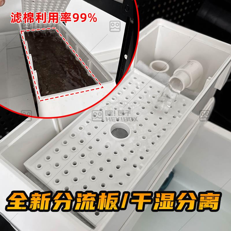 乌龟生态缸鳄龟蛋龟饲养龟缸可视周转箱乌龟箱大龟养龟专用箱鱼缸