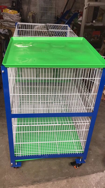 宠物用品兔猫鸡鸟鸽子台湾配对笼原生材料托盘食盘食槽1件4个包邮