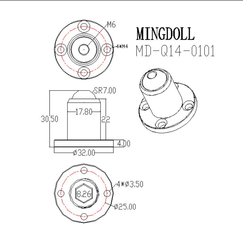 任意停万向球头关节 牛眼阻尼滚珠 转轴 扭矩铰链1-60KGF-CM
