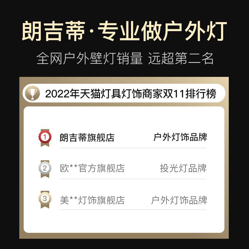 太阳能壁灯户外防水花园别墅门灯庭院灯超亮室外墙壁灯家用外墙灯