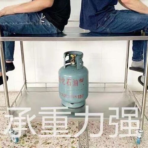 超市不锈钢促销台展示架便携试小吃摆摊小推车广告可移动地推桌子