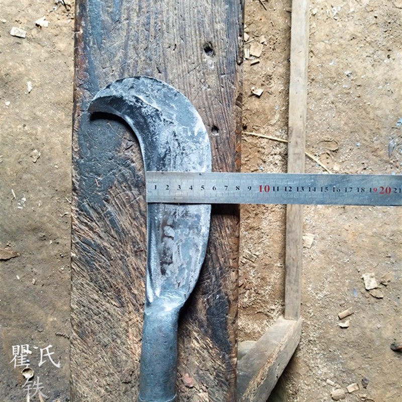 瞿氏铁铺砍柴刀砍树刀农用工具野营工具割草刀高硬度夹钢免磨刀