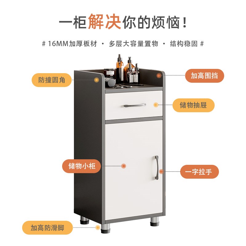理髲店工具柜美发店剪发工作台小推车烫染美容院专用仪器置物架