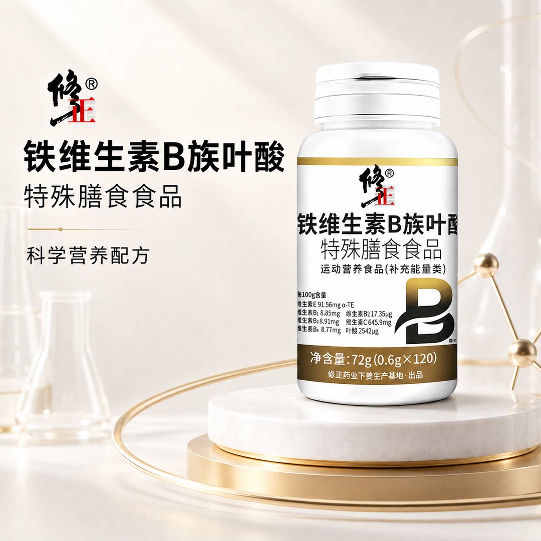 修正铁维生素B族叶酸特殊膳食食品