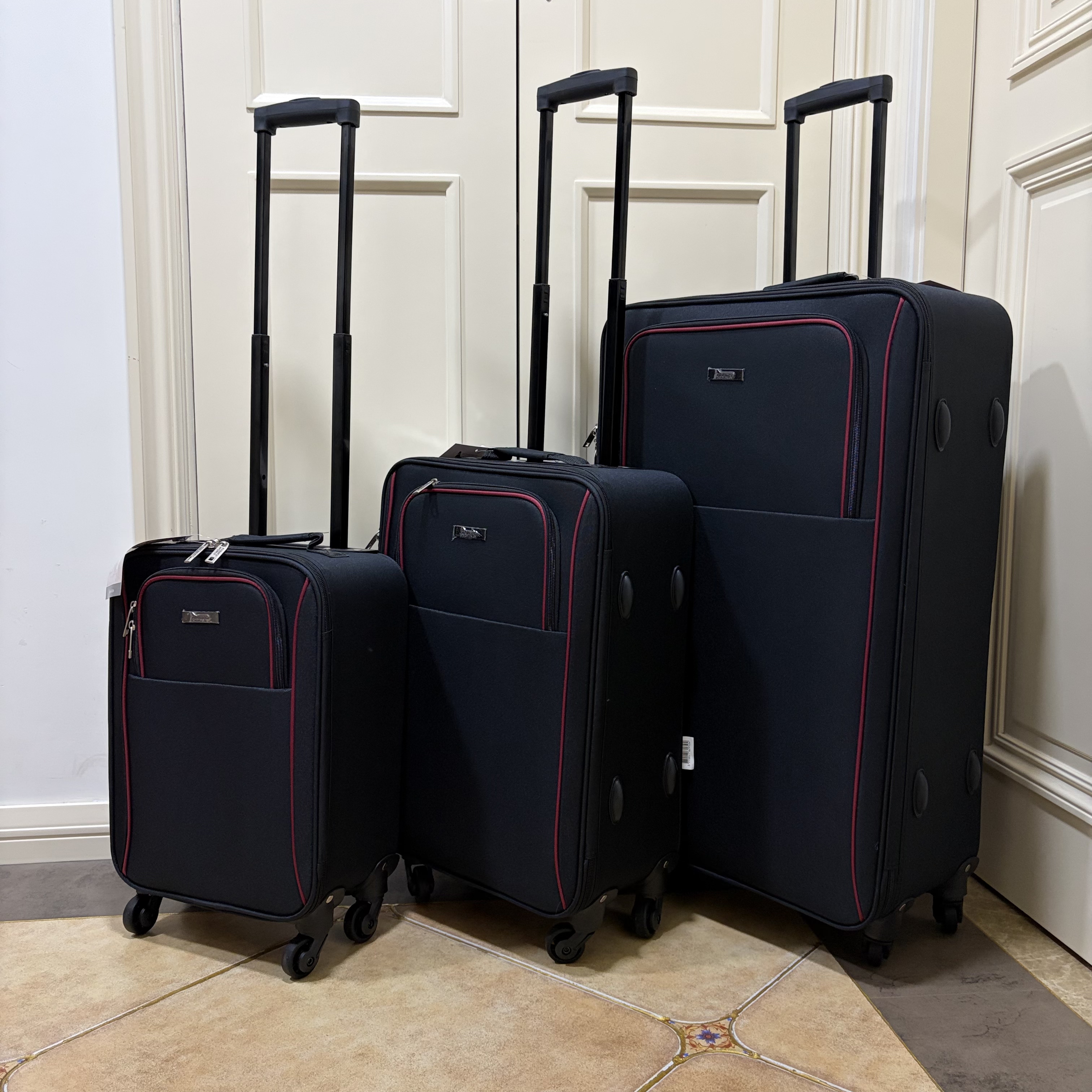 亏本清仓fre三件套超强抗压型旅行箱拉杆箱牛津布登机托运大容量