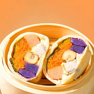 大丰收手作杂粮欧包五谷丰登夹心粗粮面包营养早餐代餐办公室食品