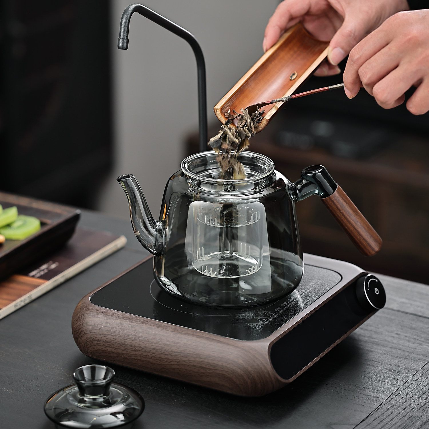 匠图高端全自动上水电陶炉煮茶家用煮茶器套装煲茶小型煮茶炉新款