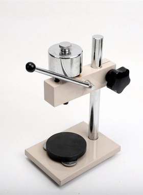 LX-OO00型邵氏橡胶硬度计超软发泡硅胶辊口香糖测试架ASTM2240