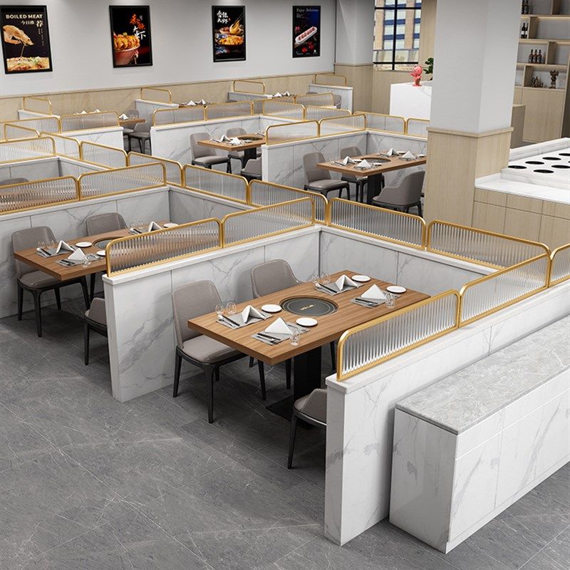 轻奢长虹玻璃卡座矮隔断饭店烧烤吧火锅餐厅灯光围栏过道半墙屏风,个性定制/设计服务/DIY,明信片定制,淘宝优惠券,粉丝福利购,淘宝优惠卷