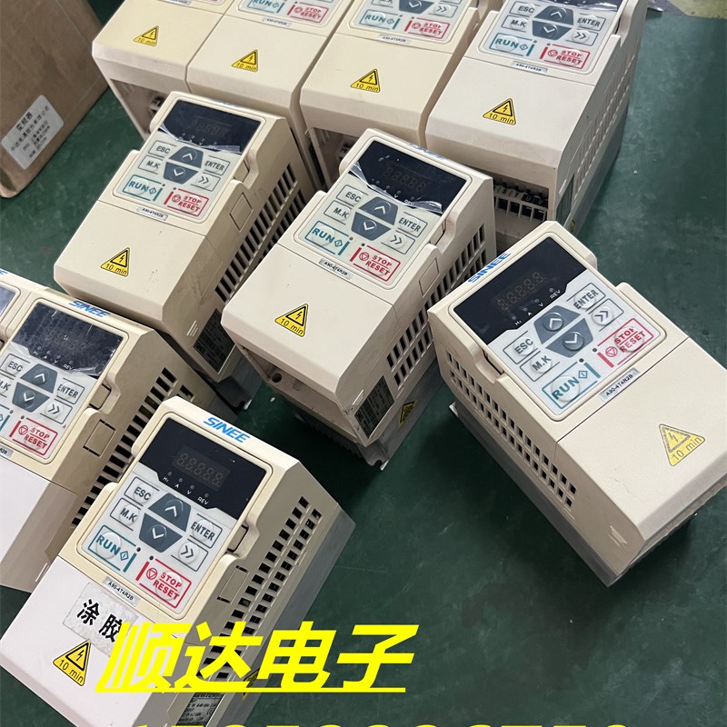 正弦变频器A90-4T4R2B 三相380V 1.5KW 拆机包好用实物拍摄