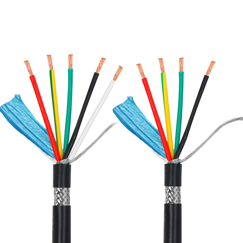 rvvp屏蔽线电缆2/3/4o/5/6/8/10/12/14/16/20/24芯音频控制信号线