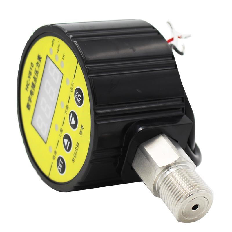 HC-Y820A数字电接点压力表真空负压表双继电器数显压力控制器开关