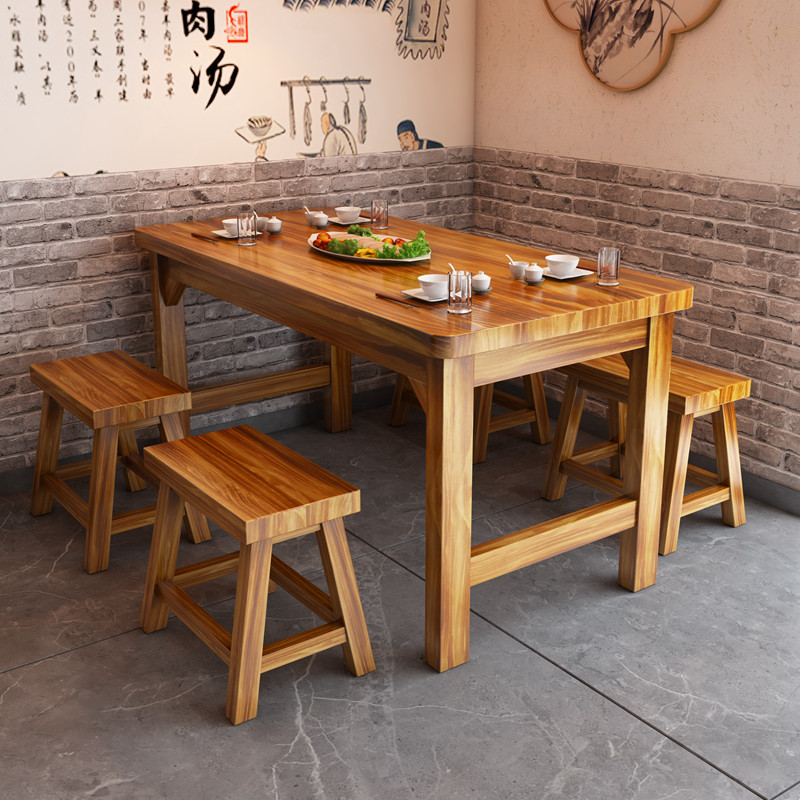 实木碳化饭店桌椅饭厅快餐桌椅面馆小吃烧烤火锅店商用餐桌椅组合,个性定制/设计服务/DIY,明信片定制,淘宝优惠券,粉丝福利购,淘宝优惠卷