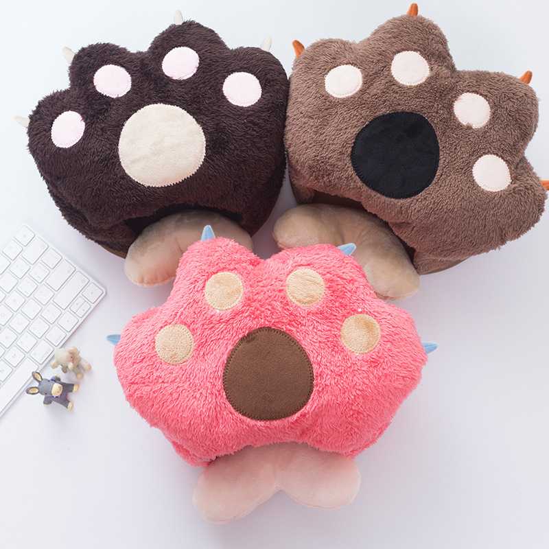 USB暖手鼠标套冬天加热鼠标垫带护腕冬季保暖电脑男超大加绒加厚