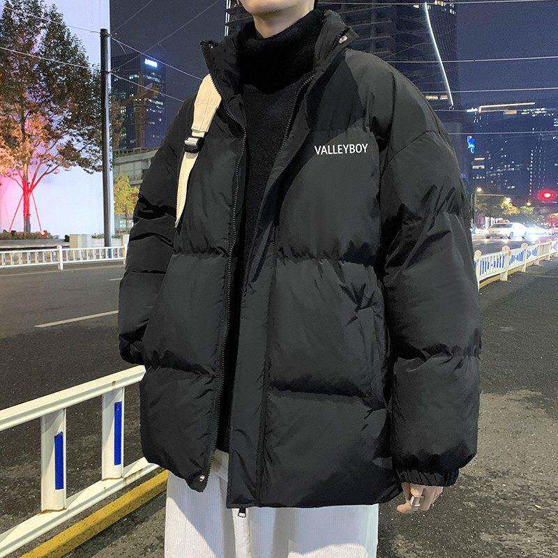 冬季男款羽绒服嘉兴男士2025新款棉衣学生宽松大尺码加厚棉服外套