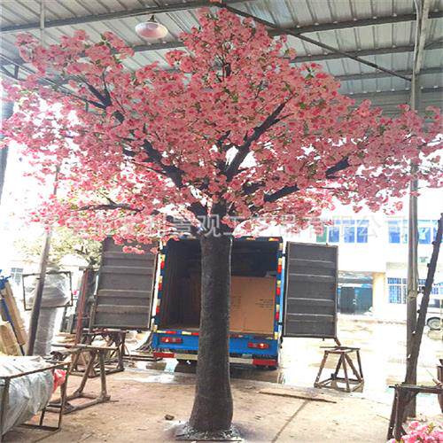 樱花树植物庭院装饰许愿树人造工程树梅花树造型假桃树