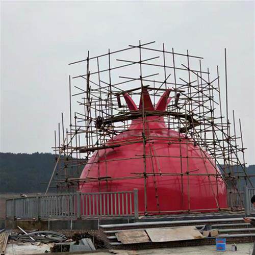 大型玻璃钢石榴雕塑仿真瓜果蔬菜水果造型户外生态园果园摆件定制