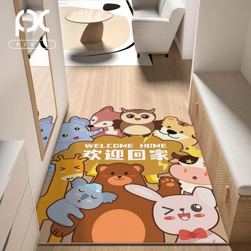 入户门地垫进门脚垫门口PVC皮革门垫可擦洗耐脏防滑垫可裁剪垫子,居家布艺,入户地垫,淘宝优惠券,粉丝福利购,淘宝优惠卷