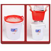 珠塑正品 洗米箩加厚圆形特大号多功能淘米筛塑料沥水盆食堂洗菜筐