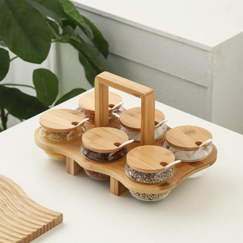 手提调料盒厨房家用盐罐调味罐调料瓶佐料盐糖瓶火锅店蘸料罐商用