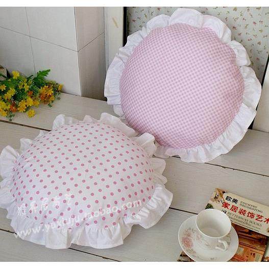 点点圆形靠垫心形抱枕腰枕沙发靠背垫韩式风格带芯BZY14,居家布艺,抱枕被,淘宝优惠券,粉丝福利购,淘宝优惠卷