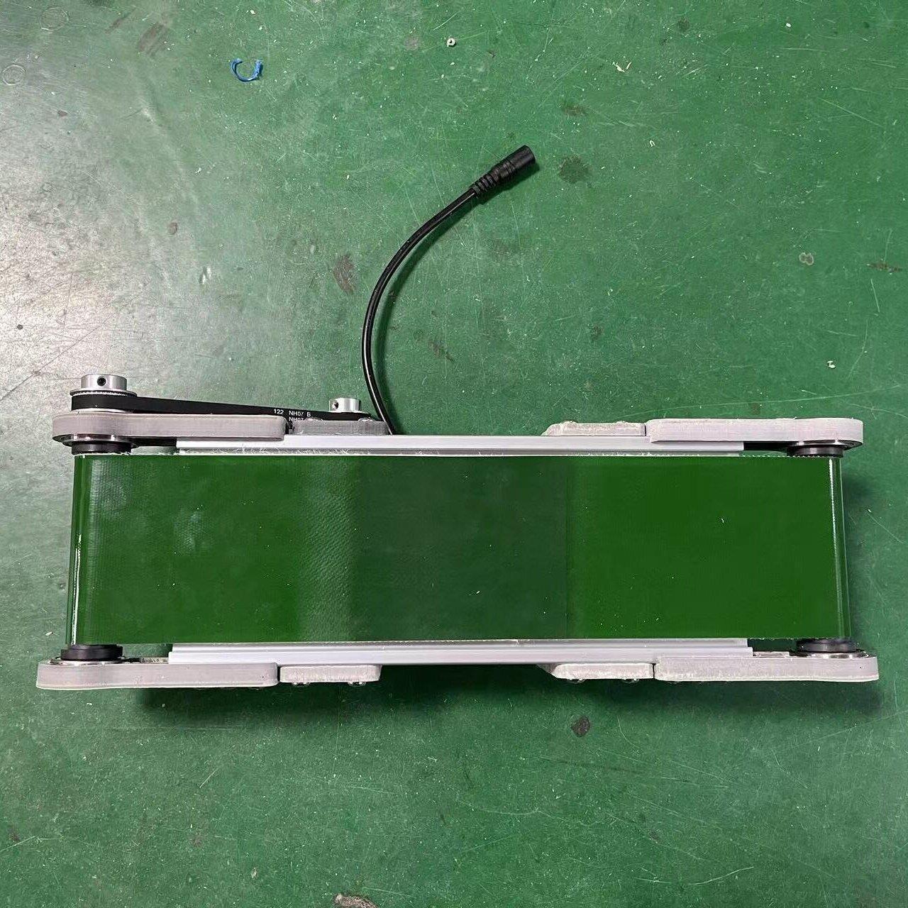 10*35cm小型桌面传送带流水线小型输送机学生摩檫力实验科技创新