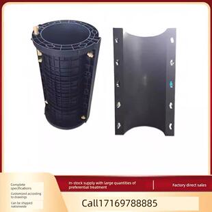 预制混凝土预制柱子圆柱模板水泥模具出口黑色直径建筑现浇