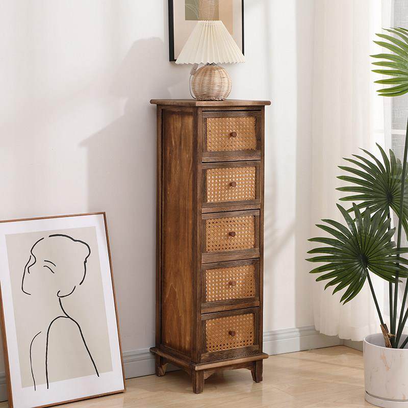 实木30cm夹缝收纳柜家用陈列柜超窄床头柜客厅缝隙置物柜复古柜子,住宅家具,家用陈列柜,淘宝优惠券,粉丝福利购,淘宝优惠卷