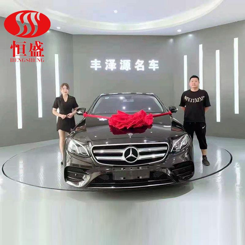 电动遥控旋转台汽车旋转台展厅旋转台圆形旋转展示台机车旋转他盘