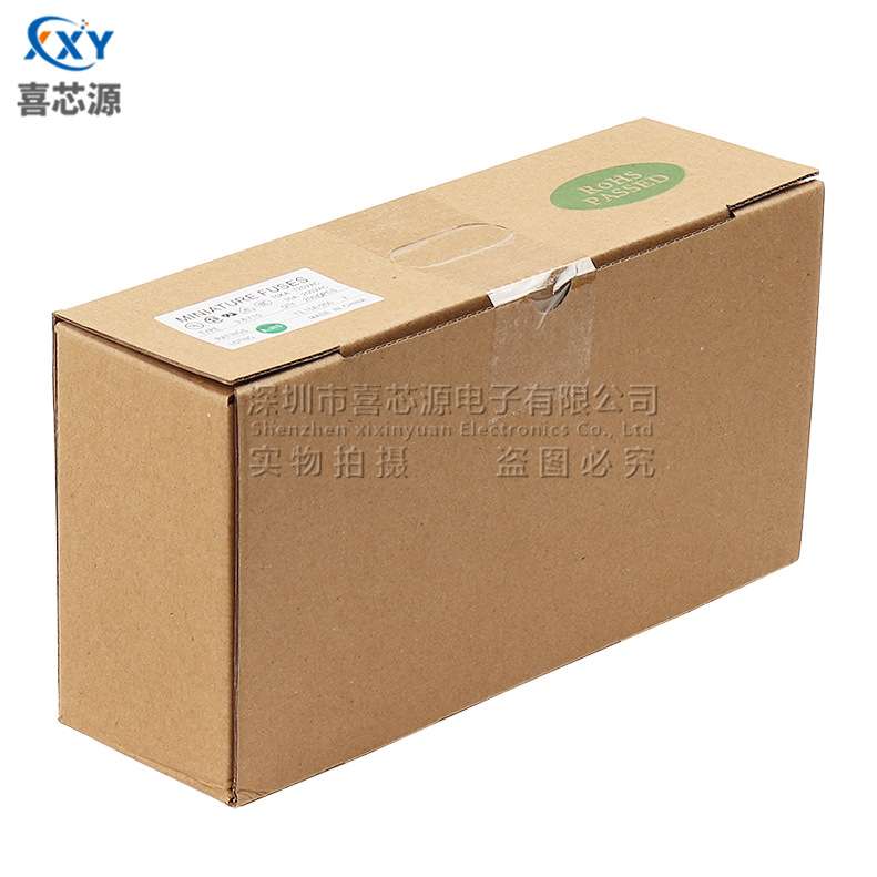 源头厂家3.6*10双帽玻璃保险丝T0.5A/1A/2A/3.15A/5A/6.3-20A编带