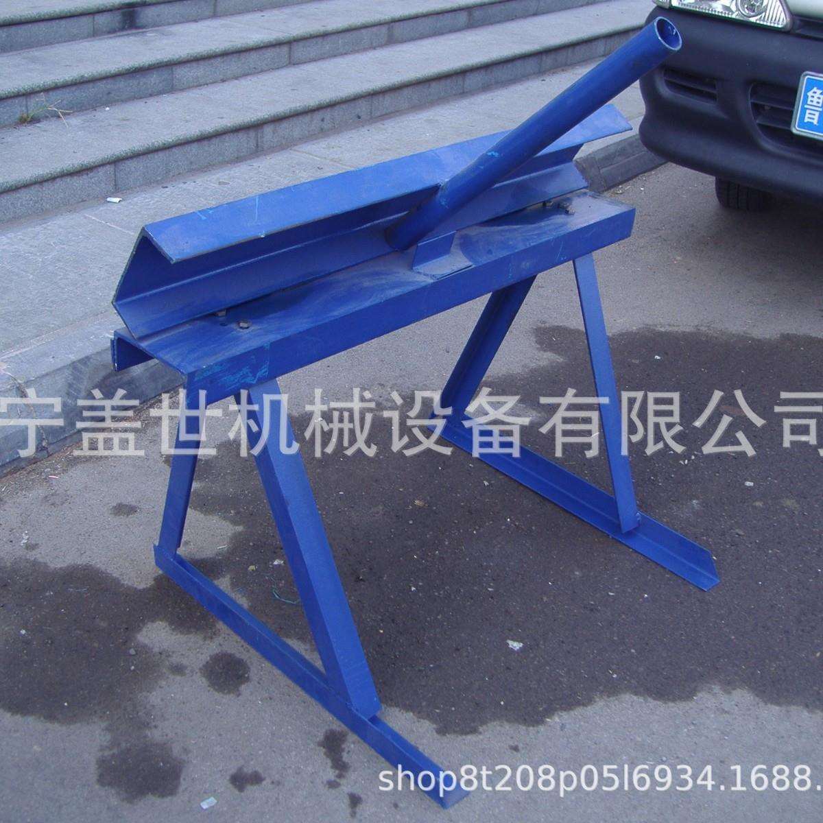 1.3米铁皮彩钢瓦手动折弯机 铜折板机铝皮咬口机 气动铁板折边机