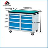 麦冈MG Z005M五金加厚零件柜多抽可移动组合工具车汽保汽修工具柜