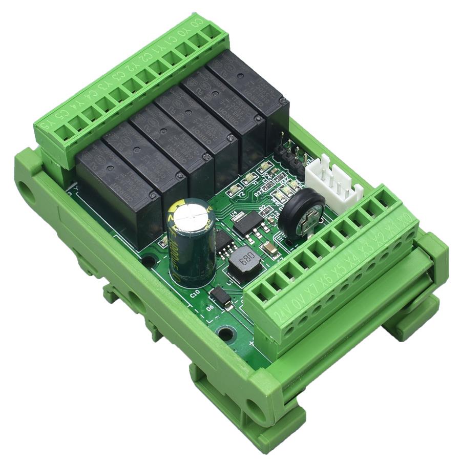 plc工控板FX2N-6/10/14/20/MT/MR国产三简易微小菱型可编程控制器