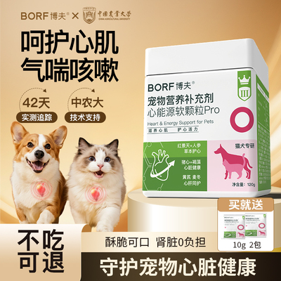 人参精华+辅酶q10保护毛孩子心脏