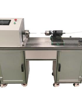 跨境线材扭转试验机EXZ-20单双向超细丝电缆碳纤维扭转试验机