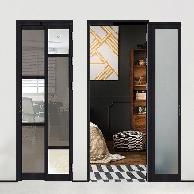 PD推拉平开门 现代极简PD玻璃门 客厅衣柜铝合金单轨道平开推拉门,全屋定制,卫生间门/厕所门,淘宝优惠券,粉丝福利购,淘宝优惠卷