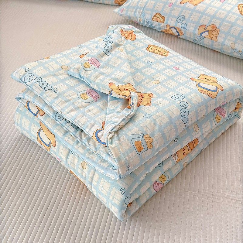A类儿童夏凉被空调被纯棉全棉可机洗夏季宝宝婴儿单人小薄被夏天1,床上用品,化纤被,淘宝优惠券,粉丝福利购,淘宝优惠卷