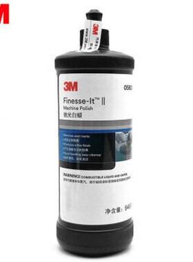 3M 05928抛光白蜡 汽车家私家具木材蜡去纹蜡专用抛光蜡镜面剂