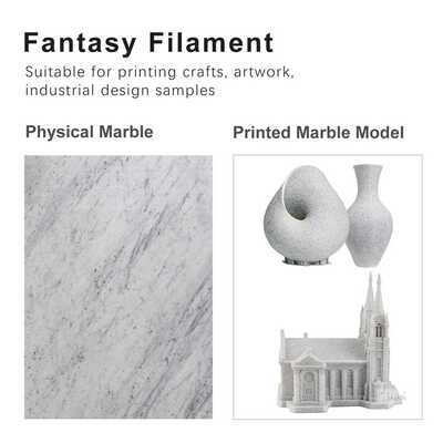 极速3D Pringter PETG Marble Filament 1.75mm 3D Printing Fila