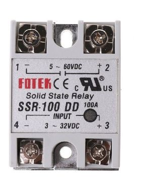极速SSR-100 DD Solid State Relay Module 10N0A 3-32V DC Input