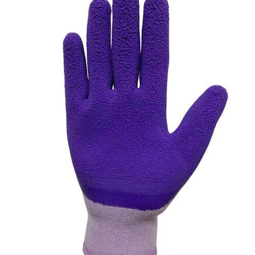 极速女士小号红宇kL409弹力王劳保手套防滑耐磨工作干活透气发泡