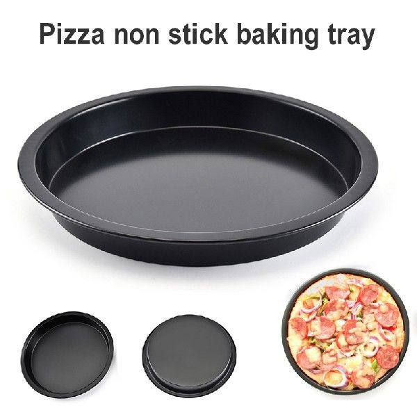 极速Pizza fPan Round Bake Carbon Steel Pizza Plate Baking