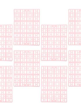 极速8 Pcs Splicking Floor Mat Bunny Rabbit Cage Mat Pet Bunn