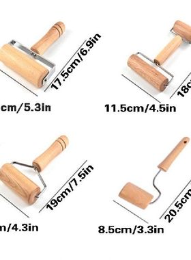 极速Wooden Rolling Pin for Baking Dough AnMd Pastry Pizza Ro