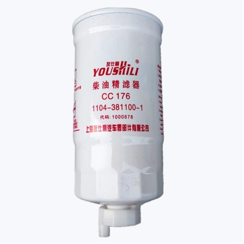 新品1104-381100E燃油滤清 CC176柴油精滤器沃得收割Y机常州拖拉
