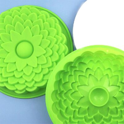 极速Round Sunflower Siliconey Stencil Large Casting Die Soft