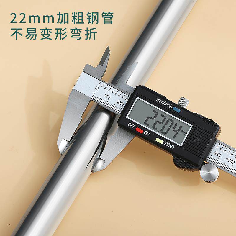 极速撑衣杆家用伸缩晾衣杆凉衣竿宿舍挑挂L取衣杆晾衣晒衣棍加长